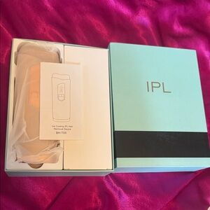 NEW IPL Hair Removal Device - Mint Box with Rose Gold Device. Never used